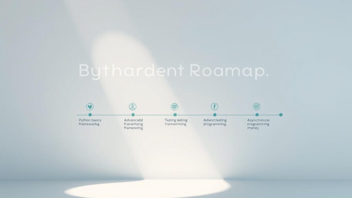 Python Learning Roadmap, Data Structures, Web Frameworks, OOP Concepts, Testing