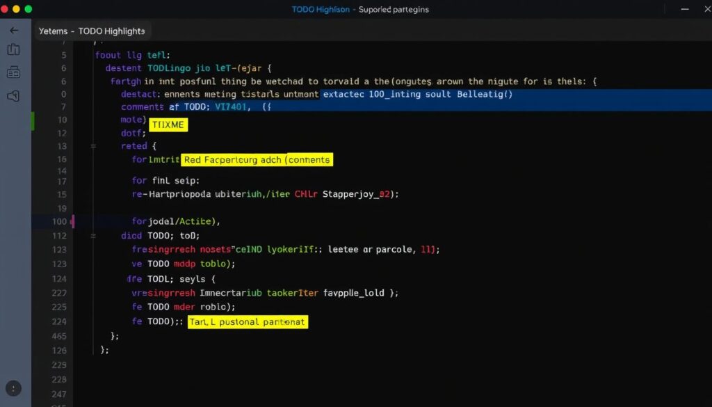 TODO Highlight marking TODO comments in different colors TODO Highlight marking TODO comments in different colors