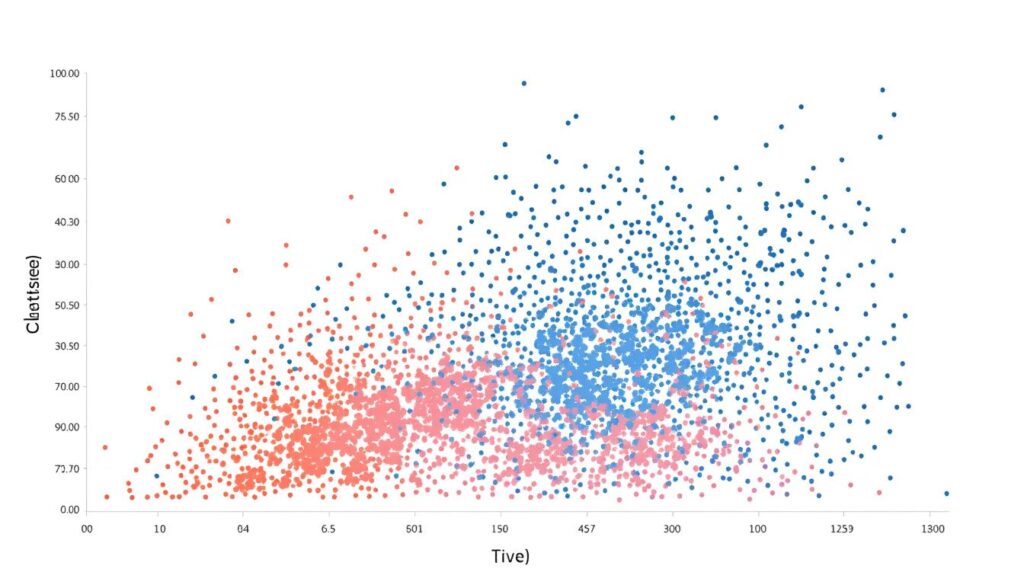 Visualization of clustering algorithms grouping similar data points Visualization of clustering algorithms grouping similar data points